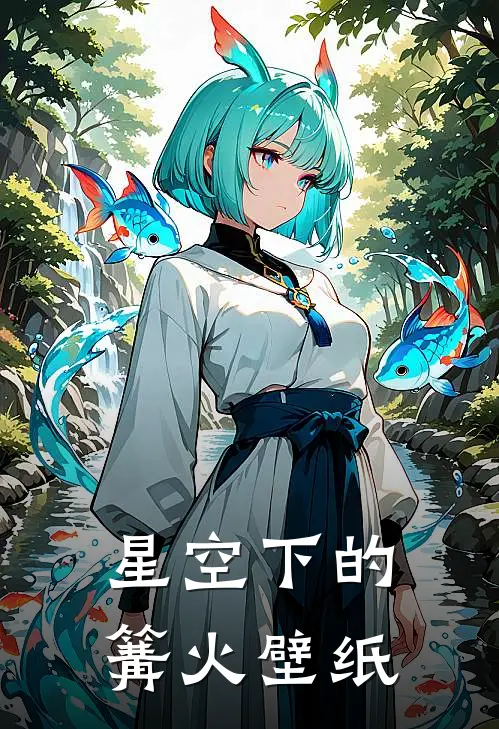 星空下的篝火壁纸