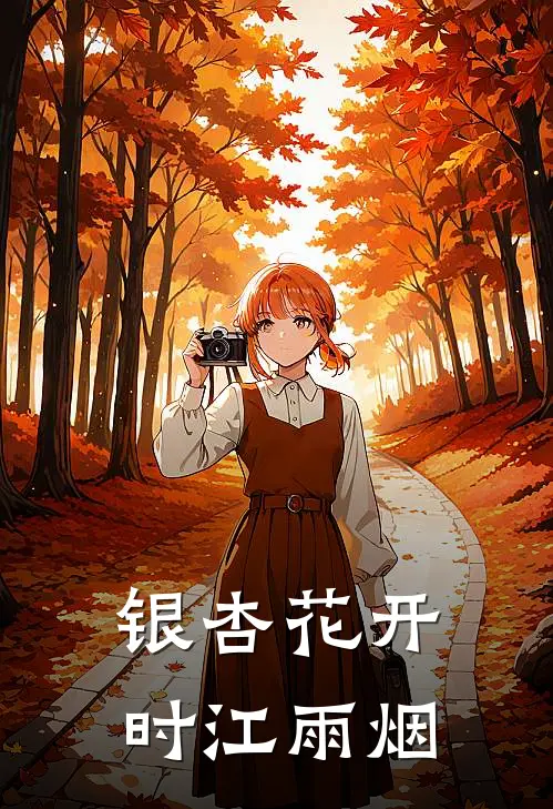 银杏花开时江雨烟