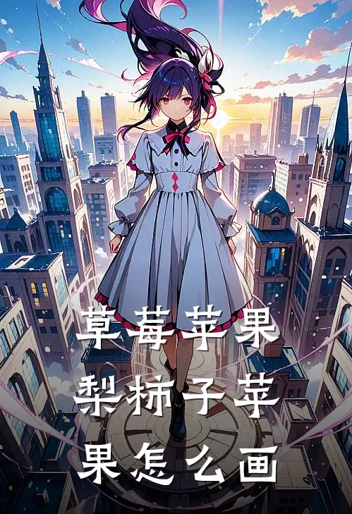 草莓苹果梨柿子苹果怎么画