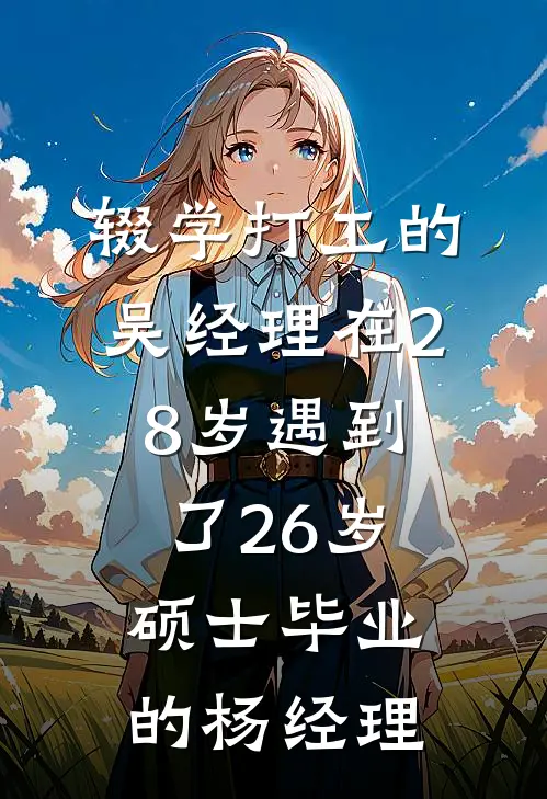 辍学打工的吴经理在28岁遇到了26岁硕士毕业的杨经理